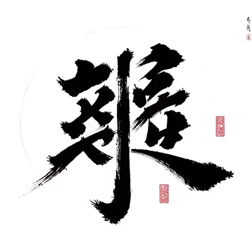 Ikigai Japanese Caligraphy