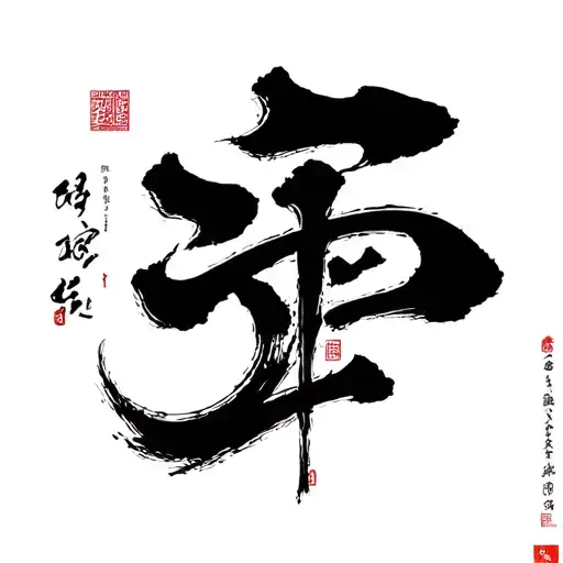 Ikigai Hiragana Alphabet Caligraphy