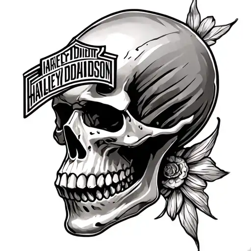 Harley Davidson Skull