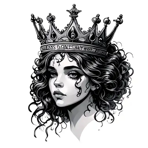 Queens Don't Cry Crown