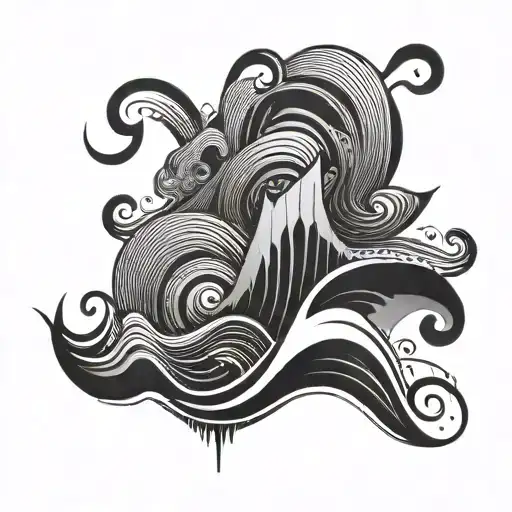 Sound Wave Swirling Patterns