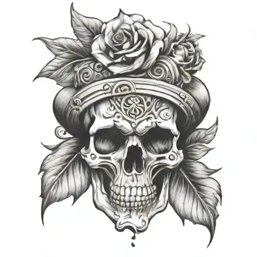 Skull Adorned