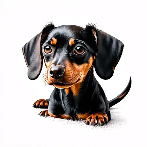 Mini Pinscher And Dachshund