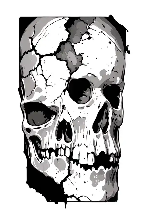 Torn Skin Shock Absorber