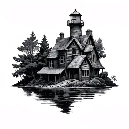 Loghthouses At Midnight