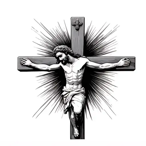 A Jesus On The Cross