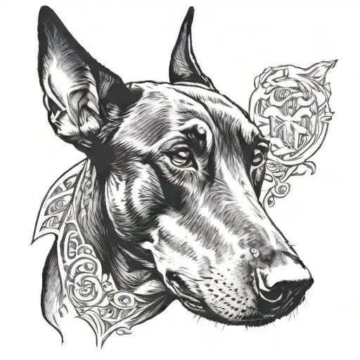 Me And My Deceased Dog Doberman Named Kaiser