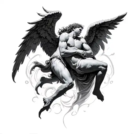 Angels Fighting Demons