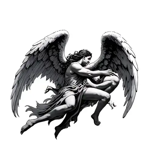 Angels Fighting Demons