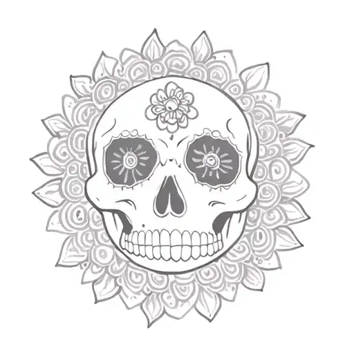 Mandalas Con Calaveras