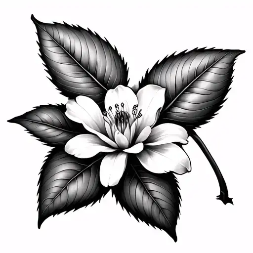 Jasmine Leaf Intertwined