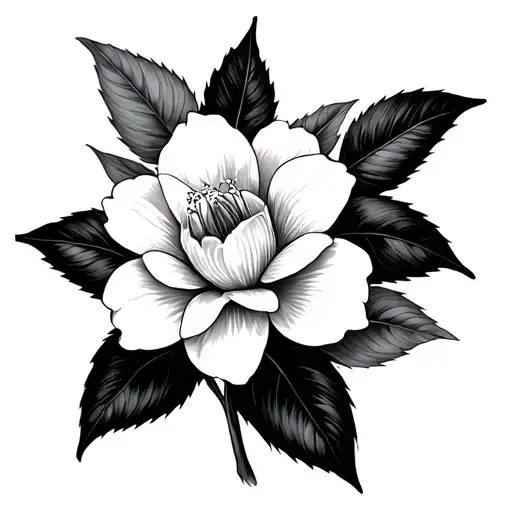 Jasmine Flower Intertwined