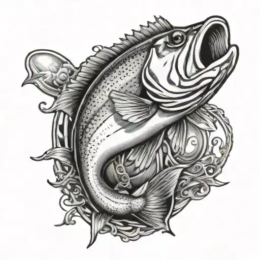 Bass Boat Fishing Hook