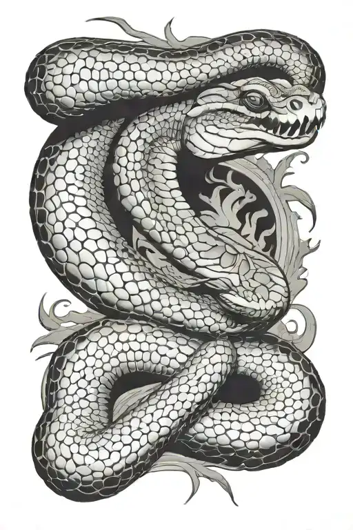 Africa And King Cobra Wrapped