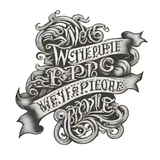 We The People Written In Sticks
