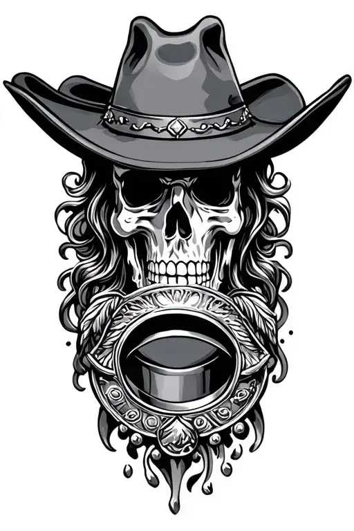 Cowboy Hat Adorned Ring