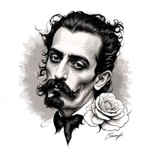 Salvador Dali Arm Colored