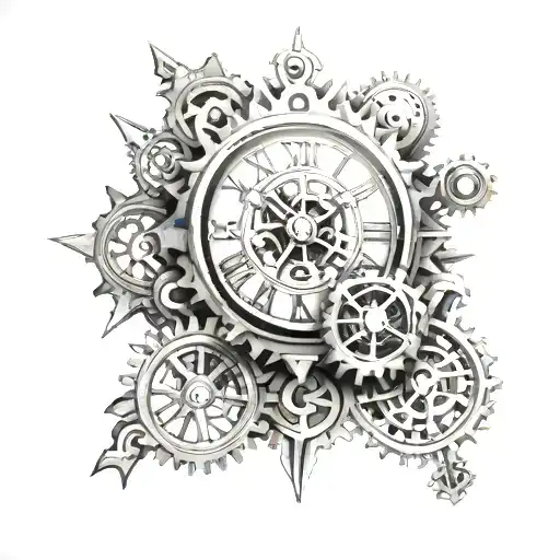 Gear Clock Arm