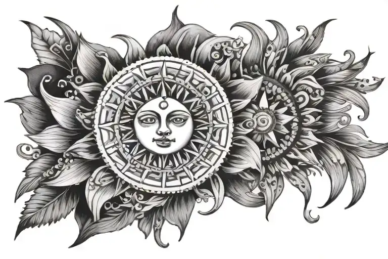 Celeste Argentine Sun Made