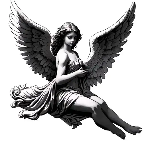 Angel With 6 Wings