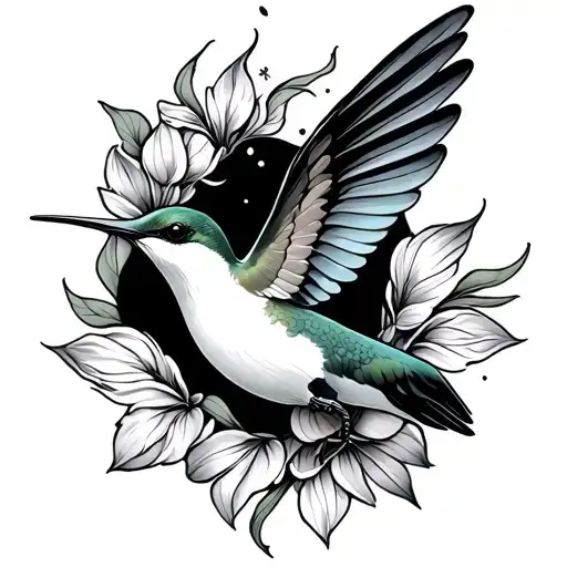 Humming Bird Flying Around Lillie's