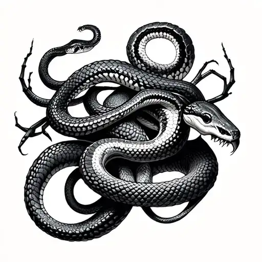 Snakes And Spiders On Your Shoulder