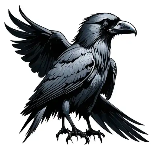 Three Legged Raven