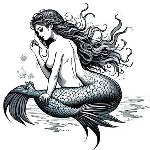 2 Tailed Mermaid Riding