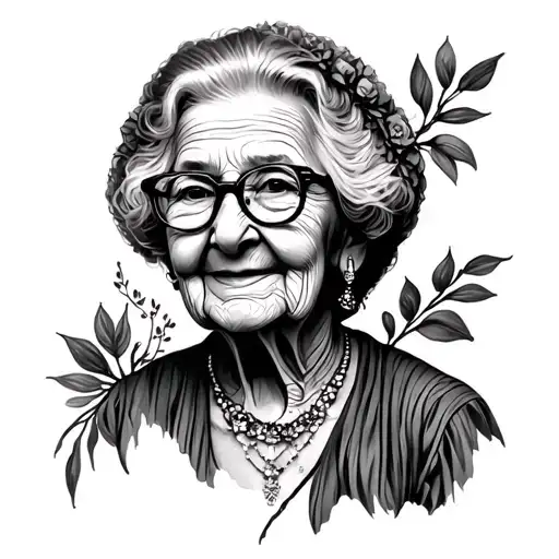 Tattoo Of Pocket-sized Grandma