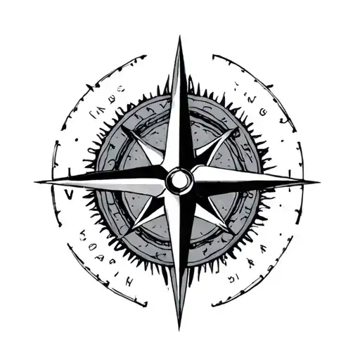 Compass Rose Intertwined