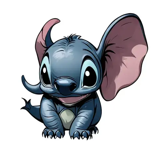 Dumbo And Stitch Inspired