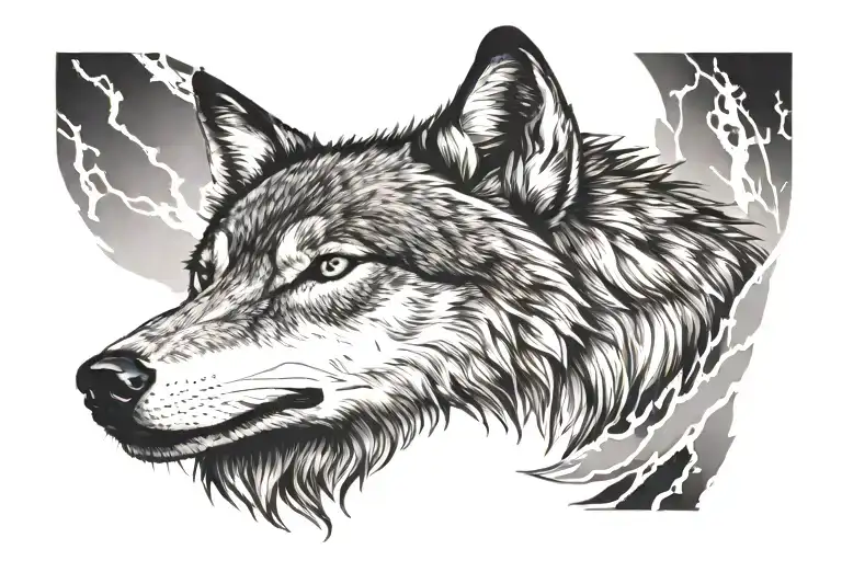 Forearm Band Wolf