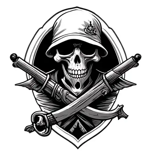 Navy Sailor Grim Reaper Full Body
