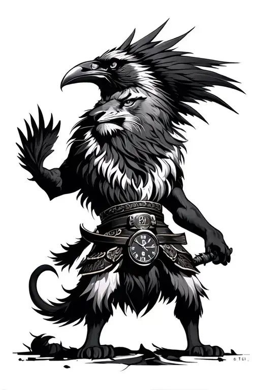 Lion Samurai Raven Timer