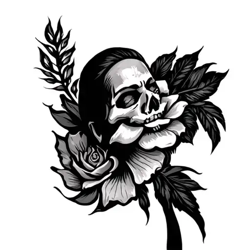 Leg Sleeve Tattoo Chicano Style