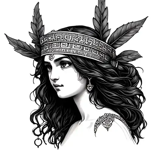 Greek Pandora Girl Box Fineline