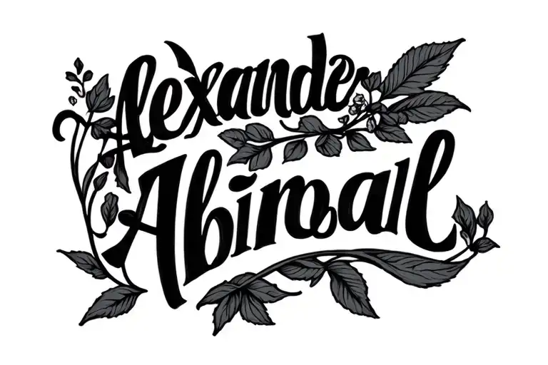Alexander Elinore Abigail Script Font