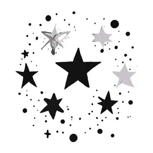 Coverup Stars And Dots