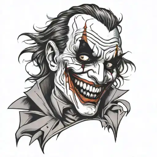 Broken Heart Joker Face