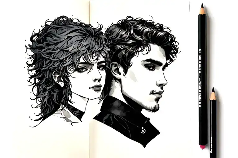 Luka And Zach Fine Line