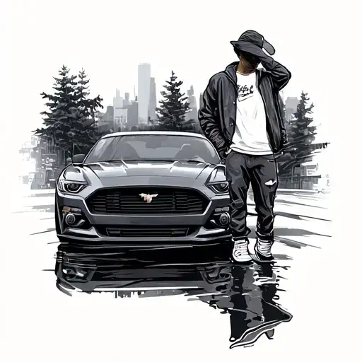 Cars And Streetwear Outfit