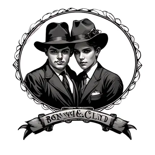 Bonnie And Clyde Inspired Design