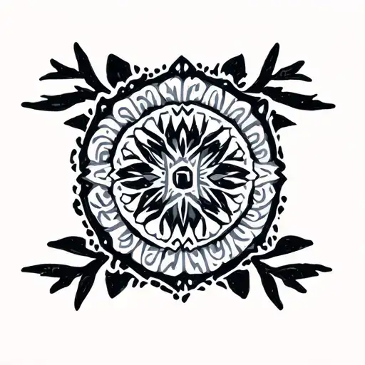 Small Nordic Wrist Tattoo Coverup Few Scars