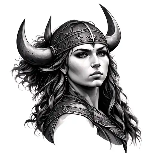 Viking Woman Realistic