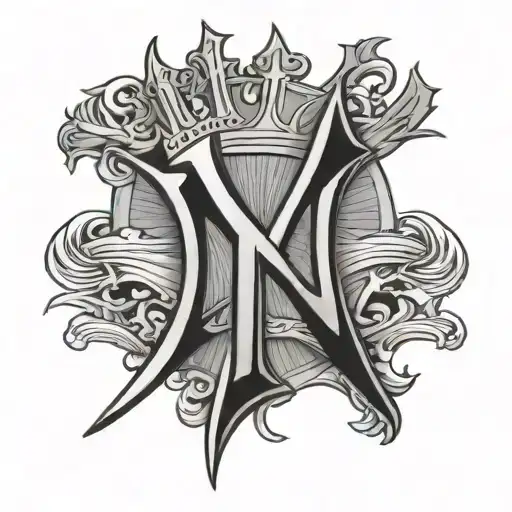 Yankees Logo And Cross