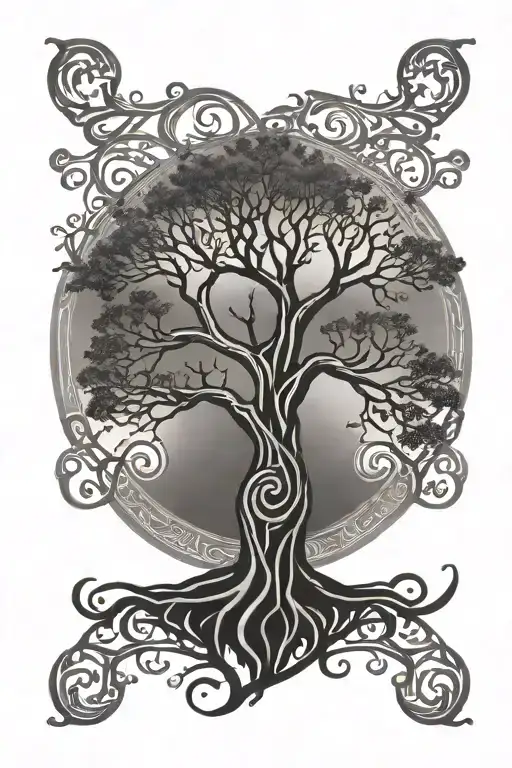 Tree Of Life Viking Symbol