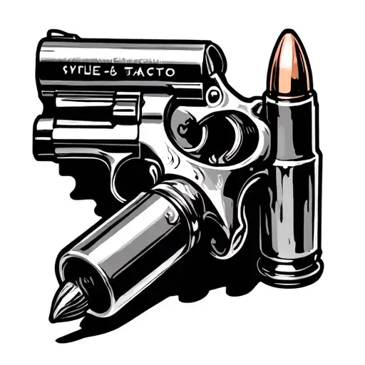 9Mm Bullets Ed Roth Style Art