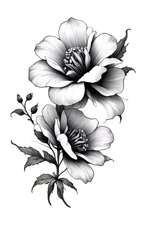 Semi Colon Flower