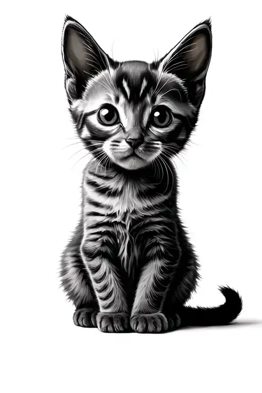 Semi Colon Kitten
