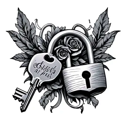 Key And Lock Kinky Intimate